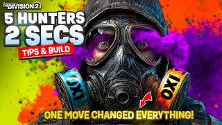 Division 2 5 Hunters in 2 Secs πβ οΈ Donβt Miss Summit Floor 100 Farm Tips & Build!
