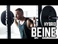 HYBRID Trainingsplan für die BEINE im Fitnessstudio | Leg Day Workout für Muskelaufbau