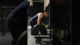 Week 14 — Barbell rows for back thickness | Classic physique pull day