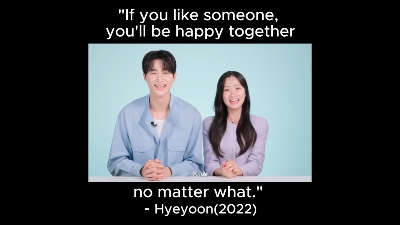 Hyeyoon found her ideal man #byeonwooseok #kimhyeyoon #lovelyrunner #woohye #변우석 #김혜윤 #선재업고튀어