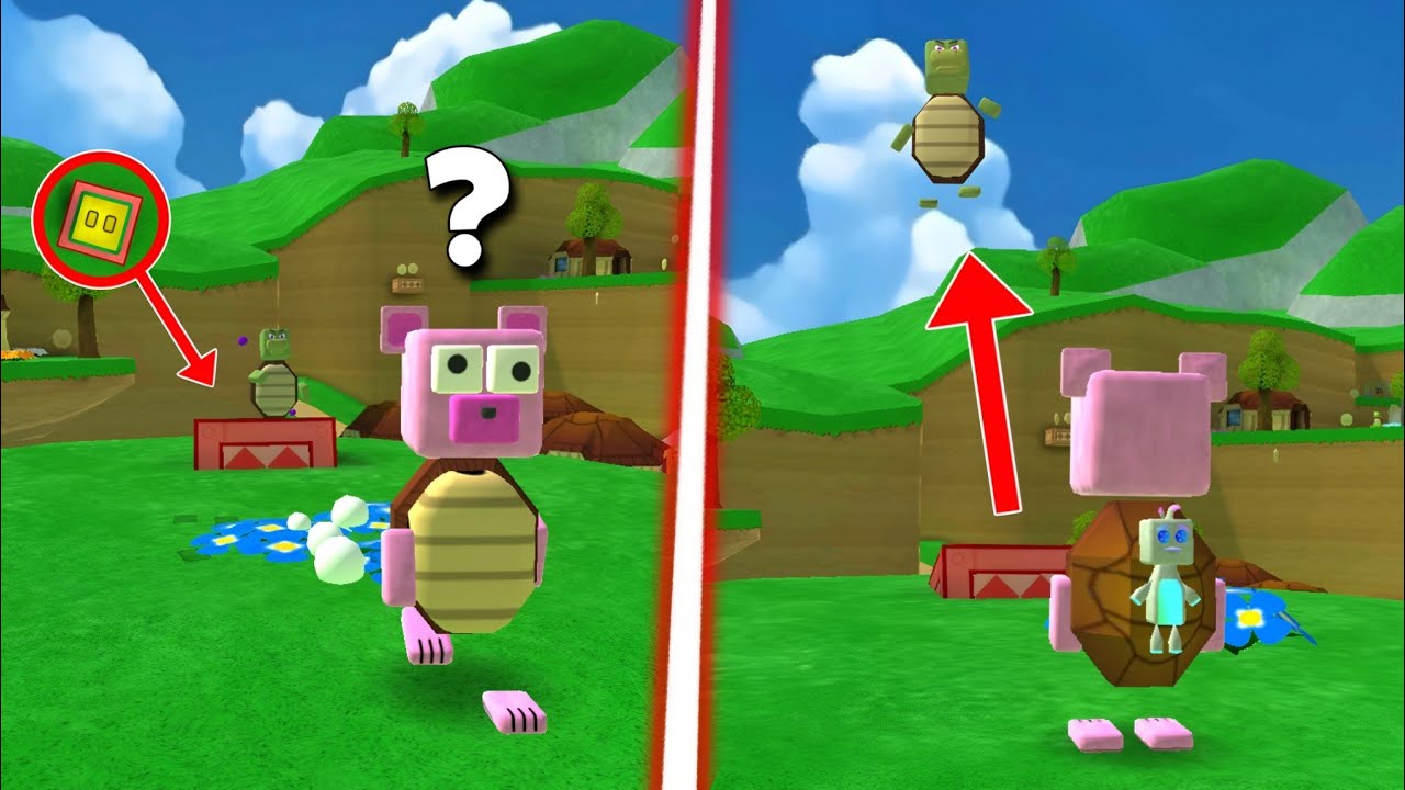Super Bear Adventure Gameplay Walkthrough Flying Turtle - YouTube