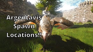 ARK Fjordur | Argentavis Spawn Locations!!