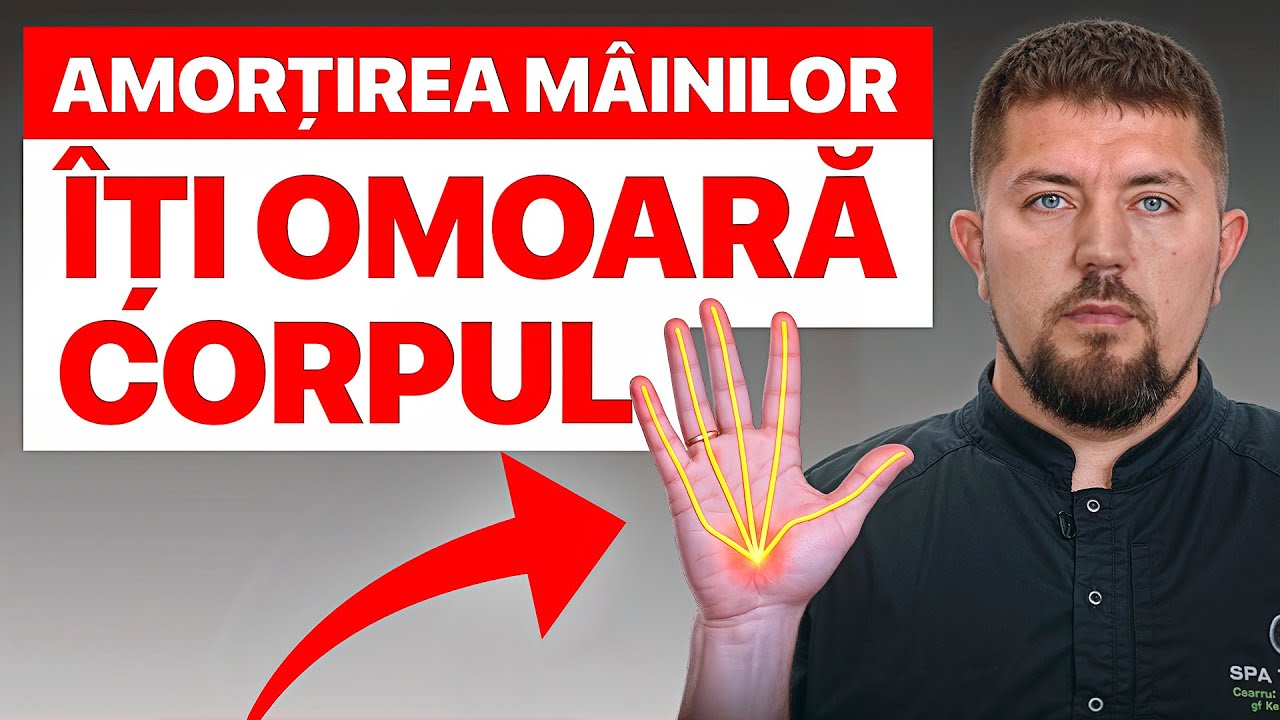 Acest SIMPTOM este PERICULOS pentru viață! Ce să faci dacă îți amorțesc mâinile sau degetele?
