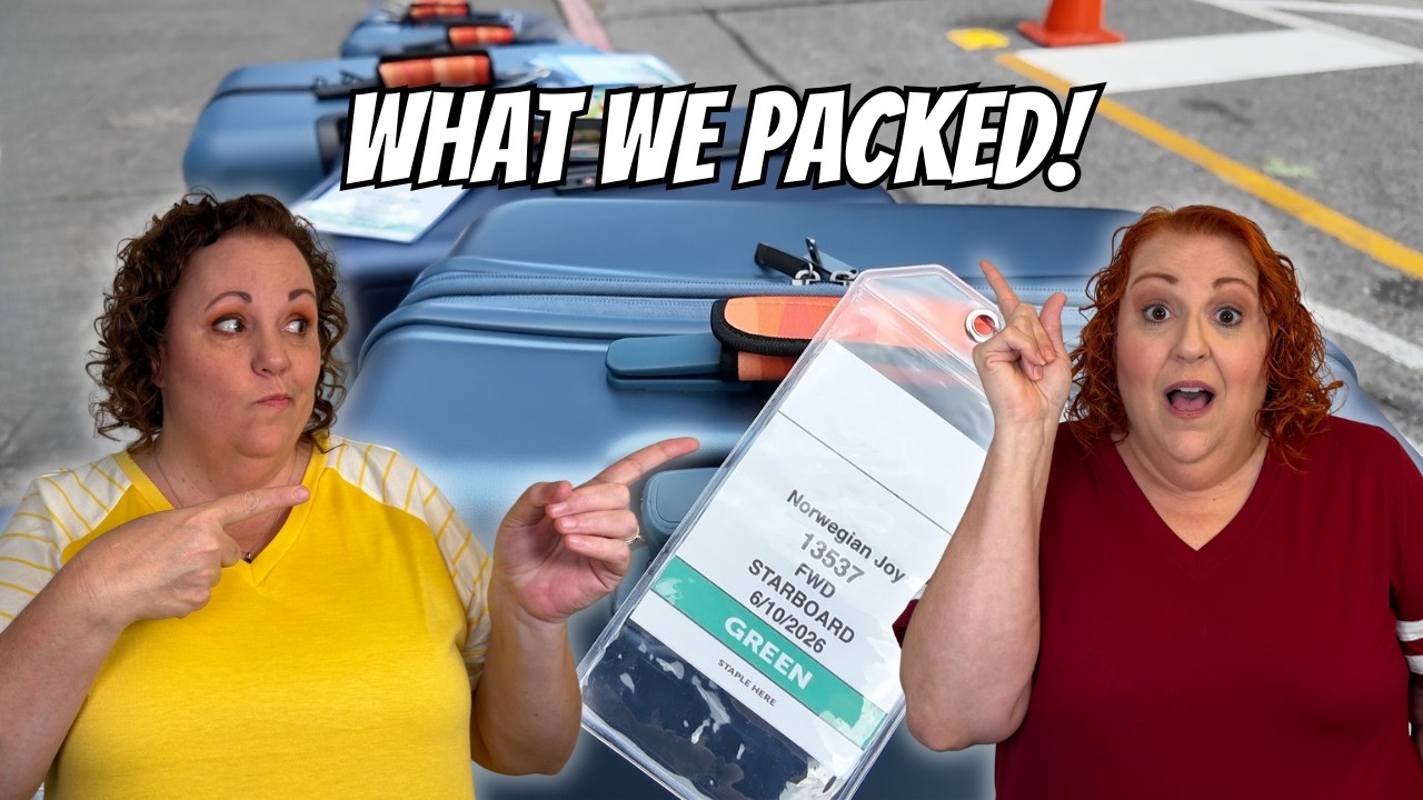 🚢 Alaska Cruise Packing Tips.  What You REALLY Need!🧳