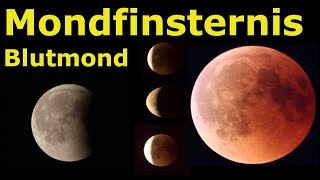Mondfinsternis und Blutmond | tolle Aufnahmen vom 27.07.2018 | Lehrerschmidt