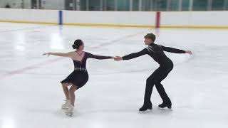 2024 - Provincial Championships - Juvenile Dance - Olivia Tang & Elliot Rechsteiner Free Dance