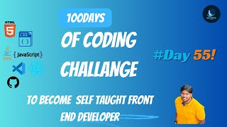 Day 55 of 100days of coding challenge become a front-end developer #asmr learning react