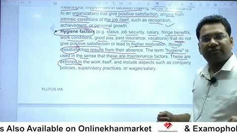 Maslow hierarchy for Public administration optional