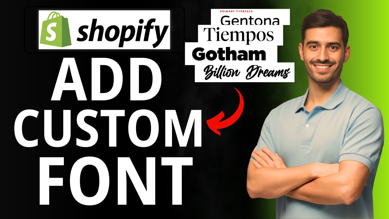 How To Add Custom Fonts To Shopify -"Step-by-Step Tutorial"