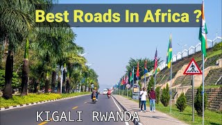 Driving in Kigali,the cleanest&greenest city in the world