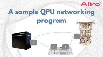A sample QPU networking program