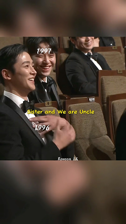 😅Sister EunBin and Uncle Rowoon, Uncle YoonSu #Rowoon #KBSDramaAward  #로운 #ParkEunBin #NamYoonSu