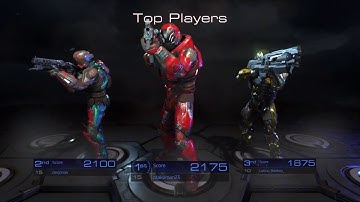 Doom Beta PS4 Top player in Team Deathmatch
