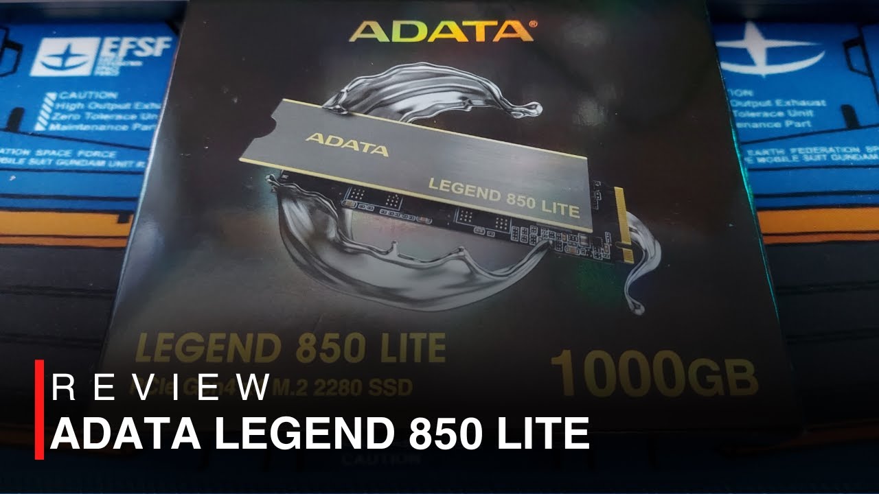 ADATA LEGEND 850 PCIe Gen4 x4 M.2 2280 SSD - YouTube