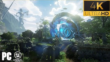 AMAZING Ashes of Creation environment showcase in UE5! [4k 60FPS PC]