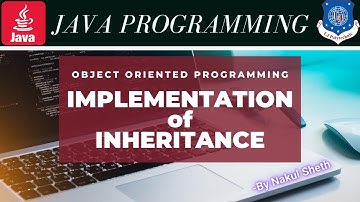 Implementation of Inheritance | OOP | Java Programming