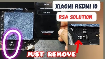 Xiaomi redmi 10 selene nv data corrupted/ rsa Solution /imei repair