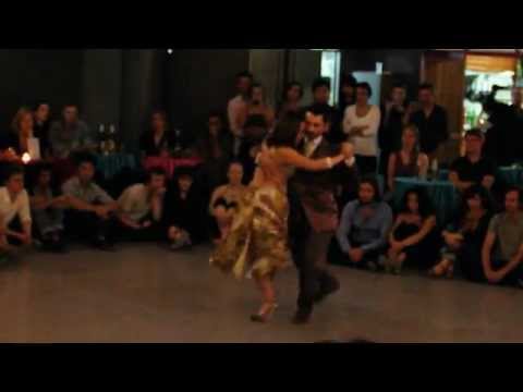 Javier Rodriguez y Virginia Pandolfi en "Viva la Pepa" Milonga