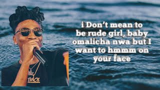 Mayorkun  -  "True" ft kizz Daniel  (lyric video)