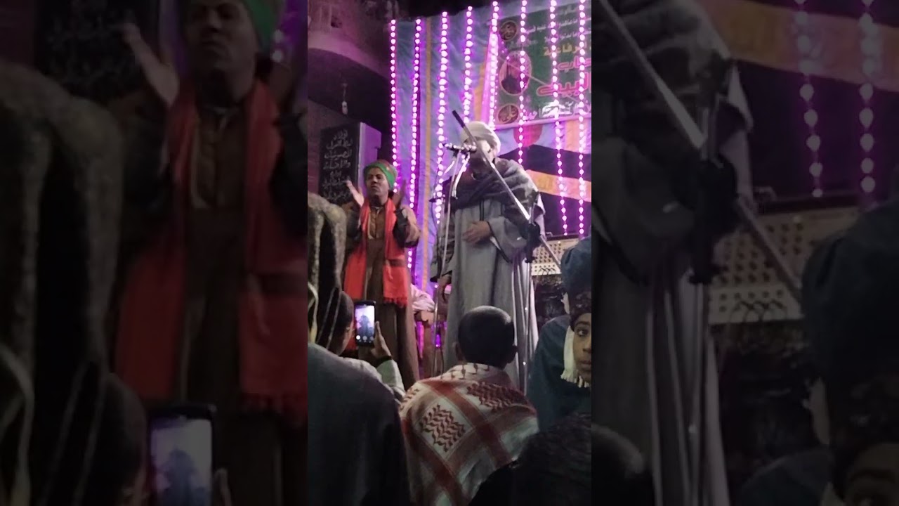 الشيخ/ممدوح السنوسى عند اخونا مؤمن فى الخوالد الاحتفال بذكرى المولد النبوي الشريف