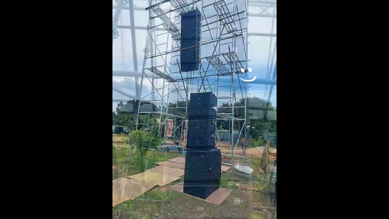 powerful line array speaker 
