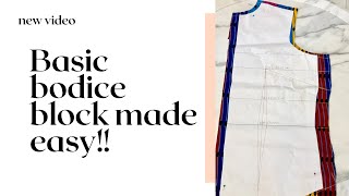 The Only Basic Bodice Tutorial You’ll Ever Need (Beginner Friendly)