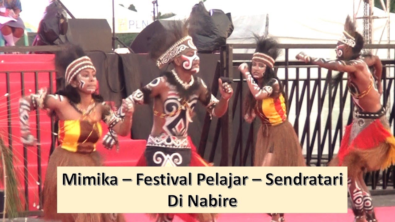 Sendratari Pelajar Mimika // Festival Pelajar Se-Papua Tengah di Nabire