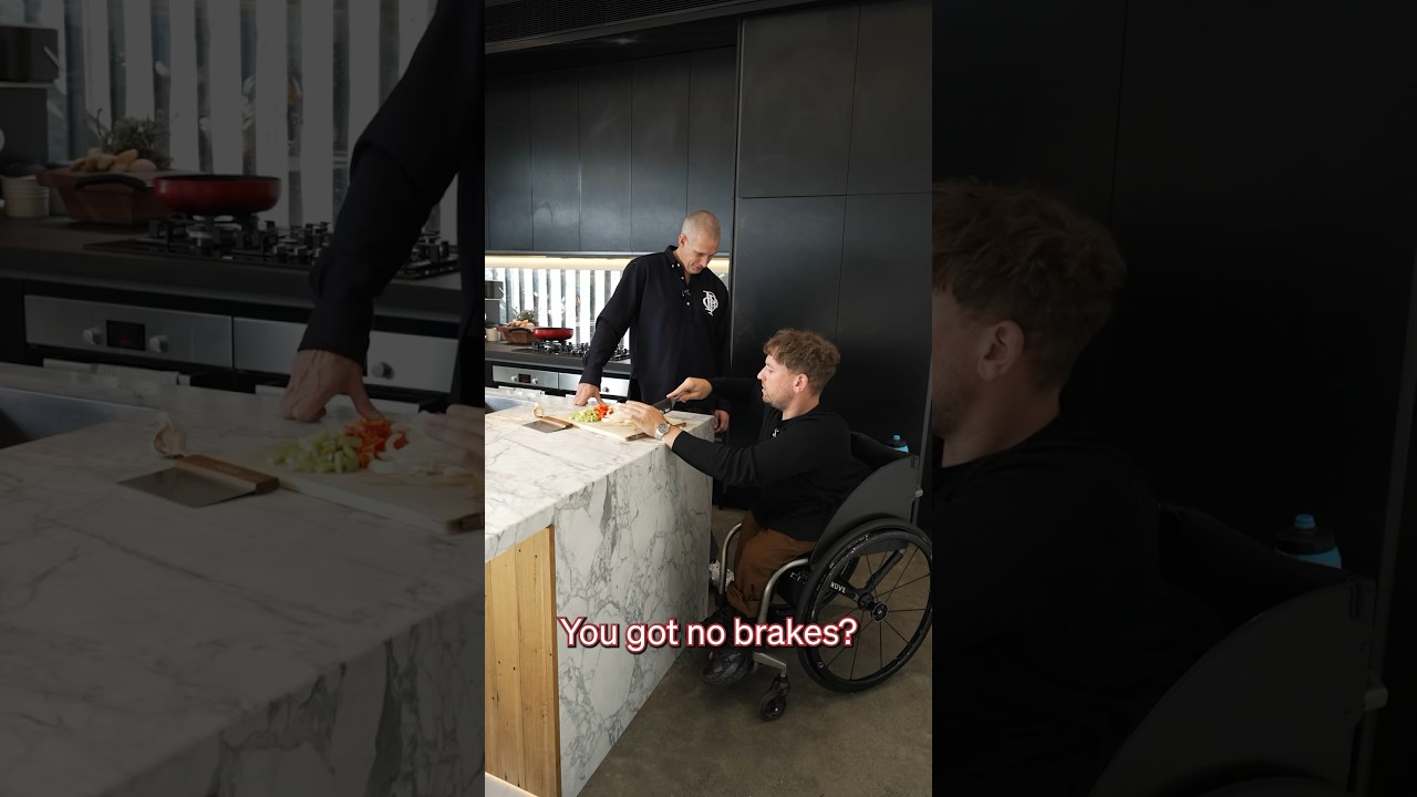 Sausage, Beans and Rice with the homie Dylan Alcott