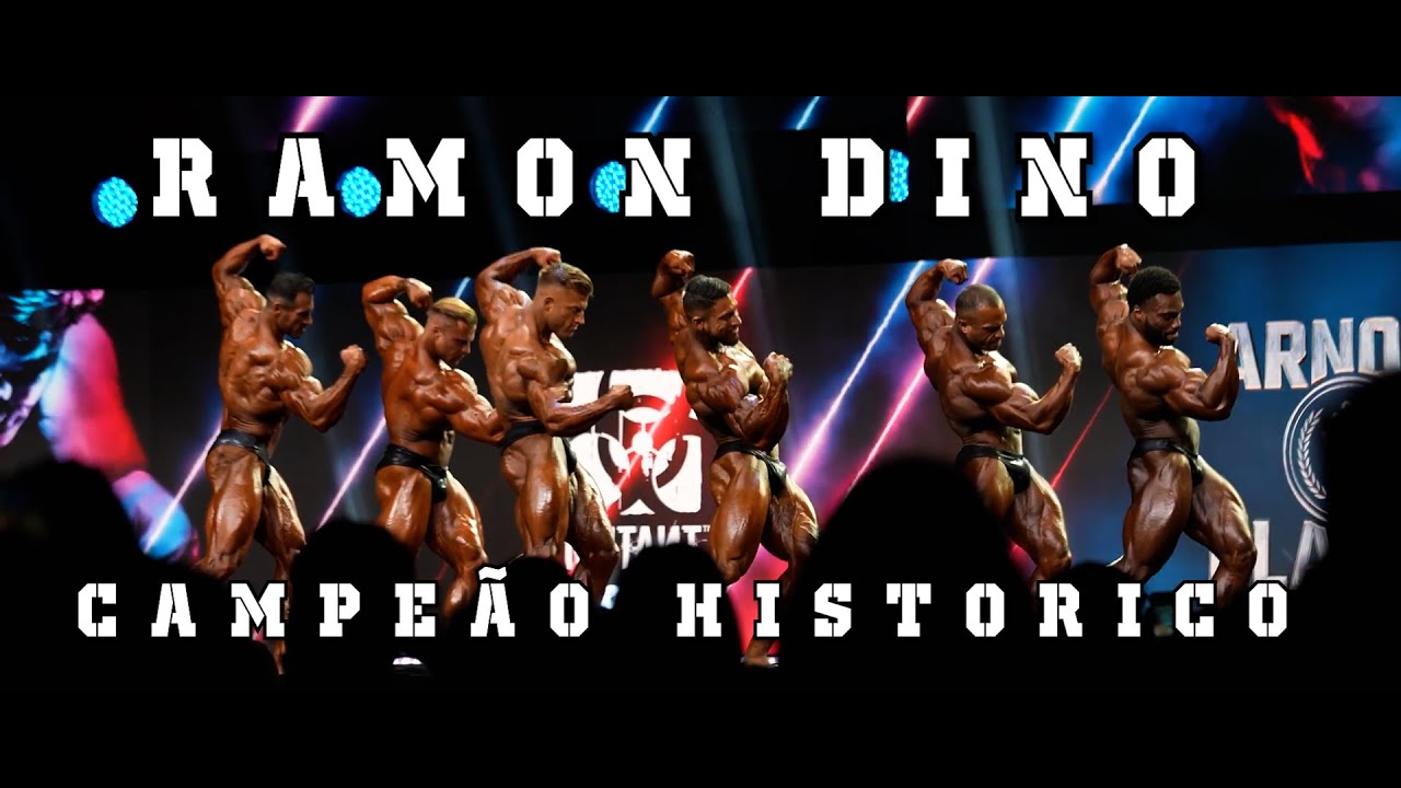 RAMON DINO PRIMEIRO BRASILEIRO CAMPEÃO DO ARNOLD OHIO 2023 HISTORICO
