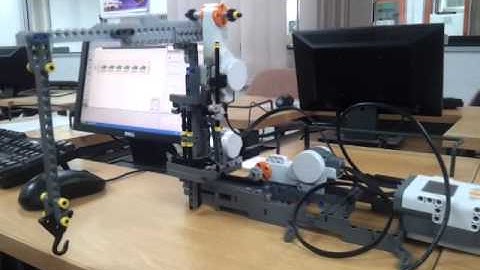 Cartesian robot design using NXT 2.0