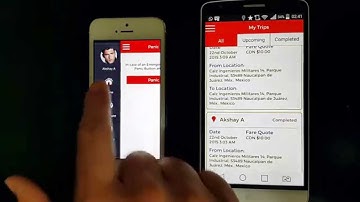 Video Demonstration of Customer and Driver App