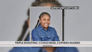 11-year-old girl dead, 2 others injured in Anderson shooting