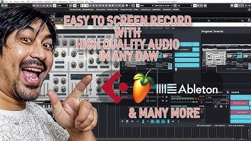 Recording Screen with Audio In Any #DAW With ||#Voice Meeter VB-Audio Banana & ||#OBS Studio