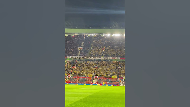 BODO/GLIMT FANS V MANCHESTER UNITED #manunited #europaleague