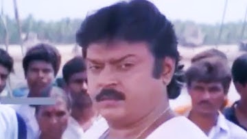 Fight between two Superstar Vijaykanth & Sarath kumar lets watch their full action fight scene