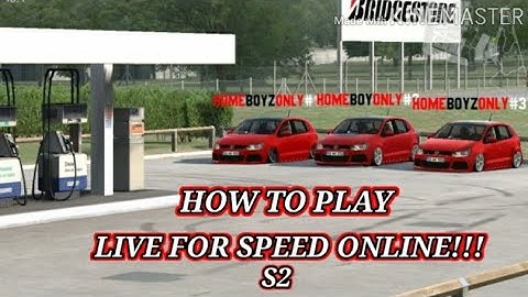How to play online in live for speed s2