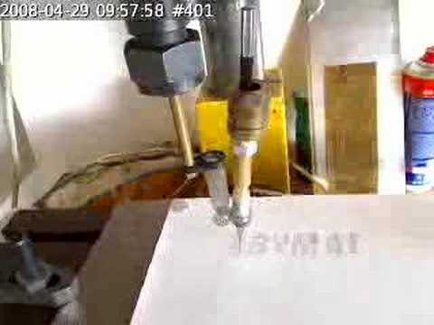 first plot hobbymat BFE65 milling machine