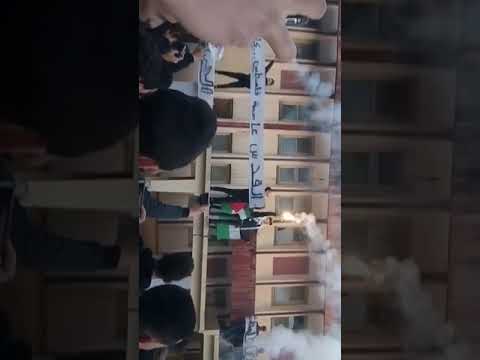 فلسطين الشهداء هكذا يرددون تلاميذ ثانوية بوفاريك