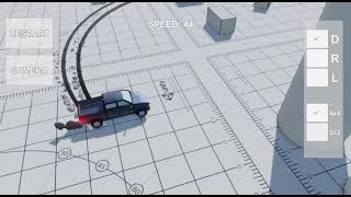 Unity3d + Blender. Off-Road Truck in show. Car off-road system + Car damage system [Preview 2].