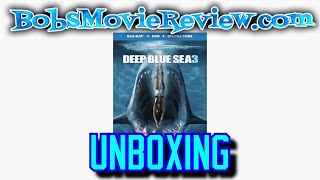 Deep Blue Sea 3 Blu-Ray Unboxing