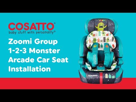 Installation Guide for Cosatto Zoomi Group 1-2-3 Car Seat| Smyths Toys