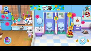 My talking tom friends .2nd day .I hope you enjoy this video.#talkingtom #Angela #mytom