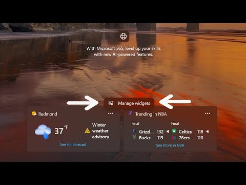 First Glimpse at Windows 11's New Customizable Lock Screen Widgets