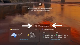 First Glimpse at Windows 11's New Customizable Lock Screen Widgets