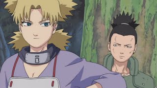 TEMARI SAVES SHIKAMARU & BATTLES WITH TAYUYA