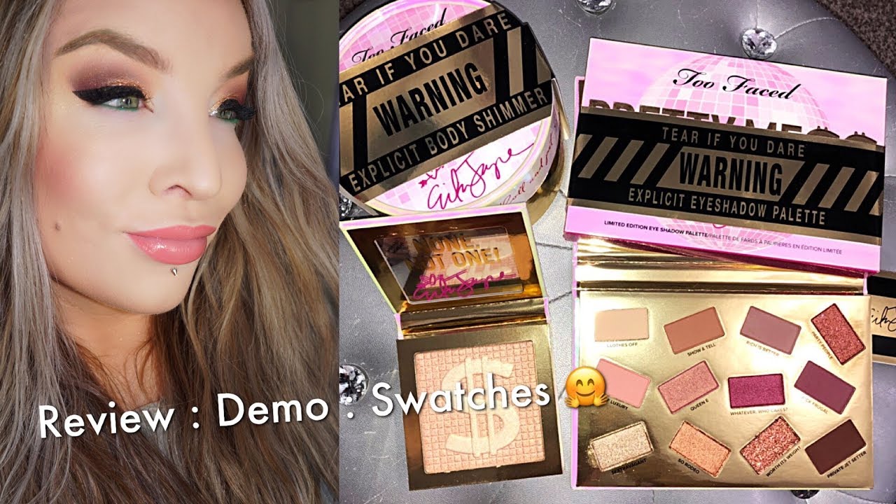 Too Faced Pretty Mess x Erika Jayne Collection : Review : Demo ...