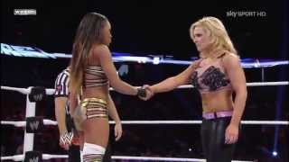 Wwe Superstars 62013 The Funkadactyls Vs Layla And Natalya Cameron Turn Heel ?