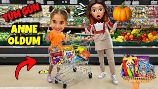 ELİF  SİNEM TÜM GÜN ANNE OLDU HER ŞEYE HAYIR DEDİ !! ANNEM İLE ROL DEĞİŞTİRDİK !!