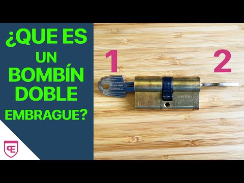 QUE ES un BOMBÍN de DOBLE EMBRAGUE? 💡 Diccionario Cerrajeros Perez en  España 