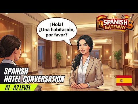 Spanish Conversation Practice: Hotel Check-in, Restaurant, Directions & Complaints